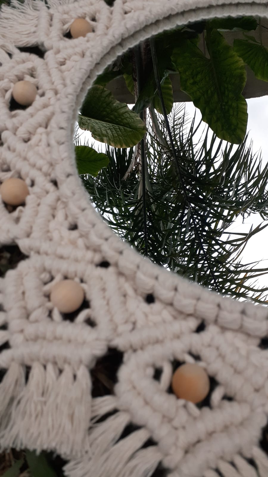 espejo macrame
