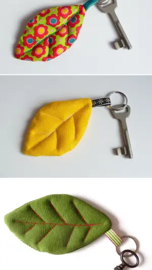 llaveros de tela